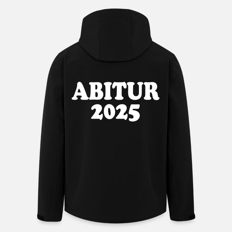 Abitur 2025 - Men’s Recycled Softshell Jacket by Stanley/Stella - black
