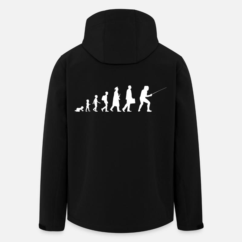 Kind zum Fechter - Recycelte Männer Softshell-Jacke von Stanley/Stella - Schwarz