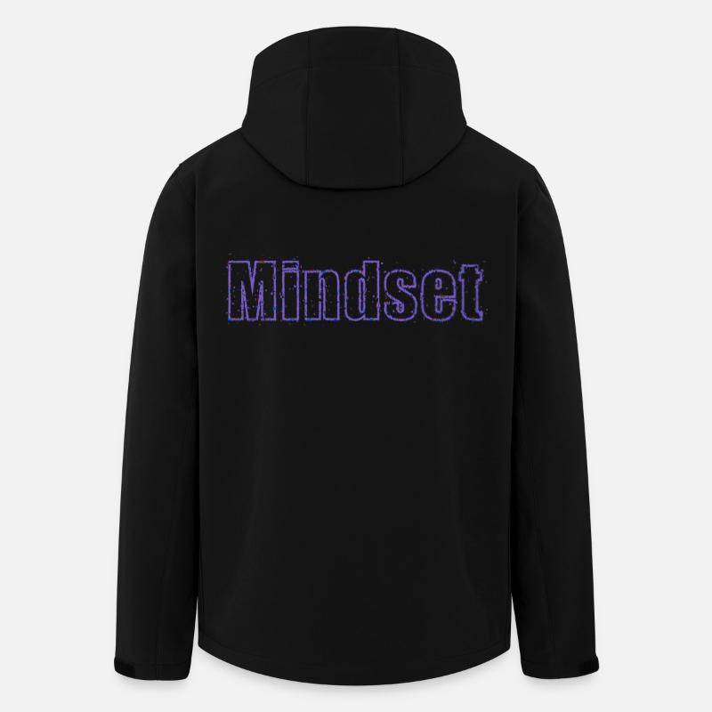 Mindset - Recycelte Männer Softshell-Jacke von Stanley/Stella - Schwarz