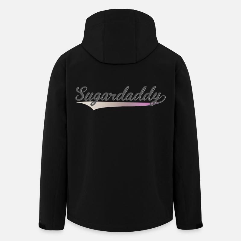 Sugardaddy - Recycelte Männer Softshell-Jacke von Stanley/Stella - Schwarz