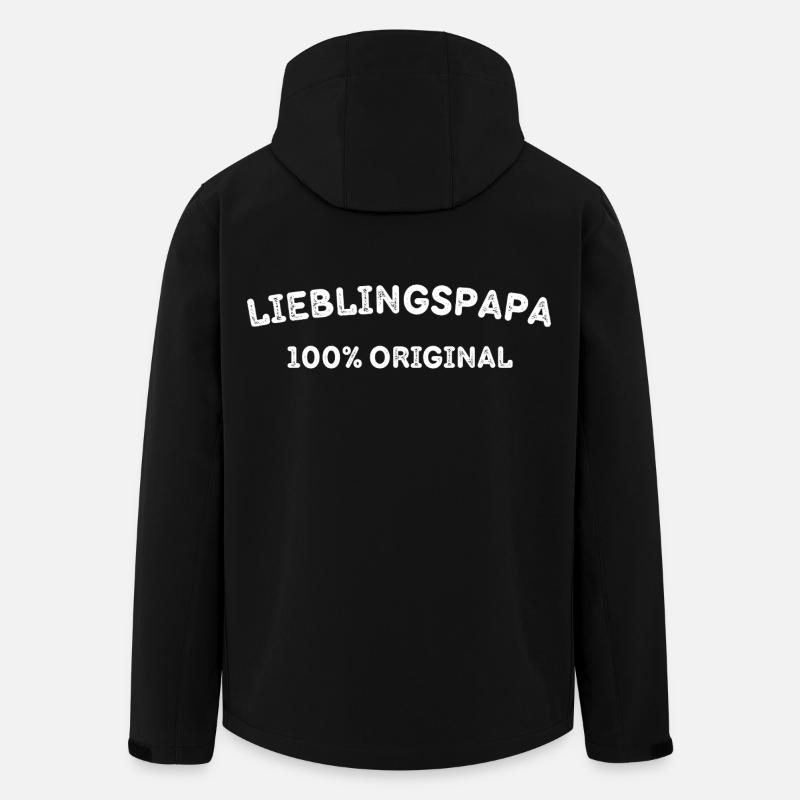 Favourite colour - 100% original - Men’s Recycled Softshell Jacket by Stanley/Stella - black