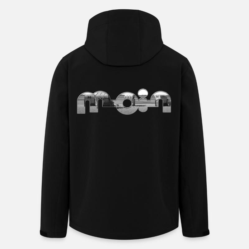 Bonjour - Veste softshell homme en polyester recyclé Stanley/Stella - noir