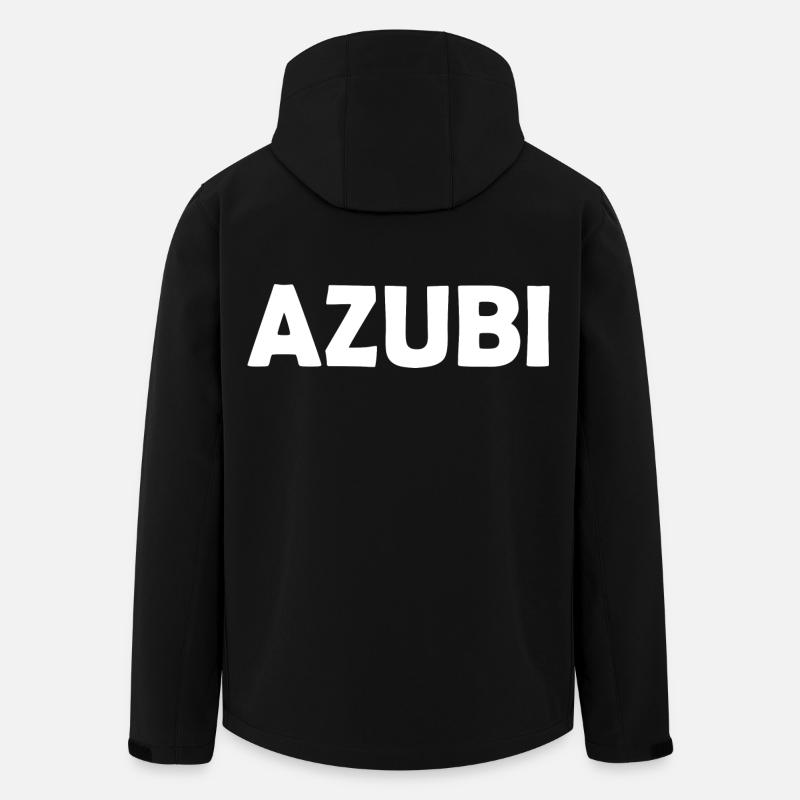 Azubi - Recycelte Männer Softshell-Jacke von Stanley/Stella - Schwarz