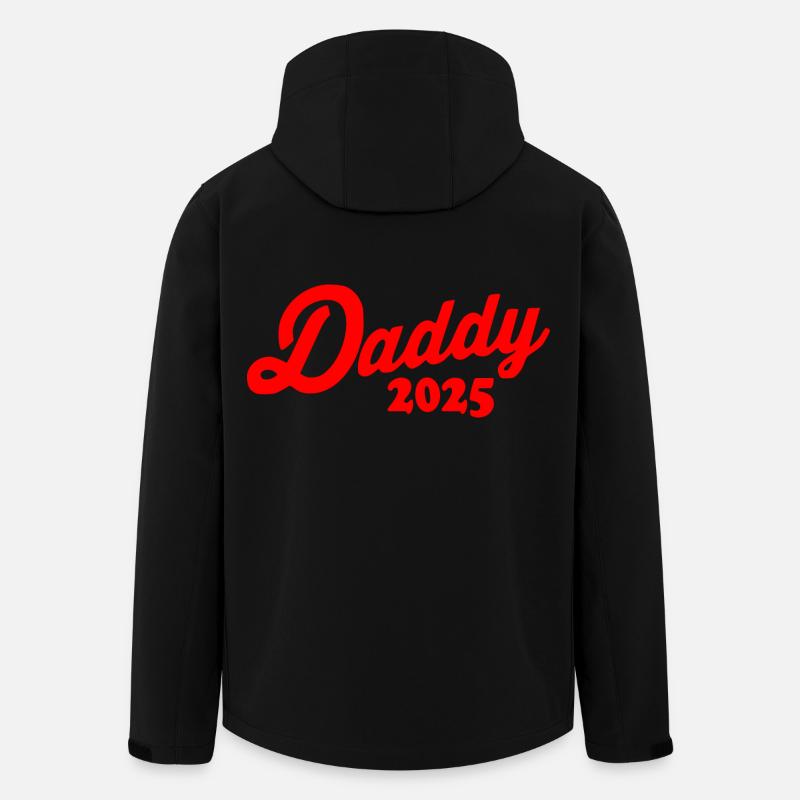 Daddy 2025 - Men’s Recycled Softshell Jacket by Stanley/Stella - black