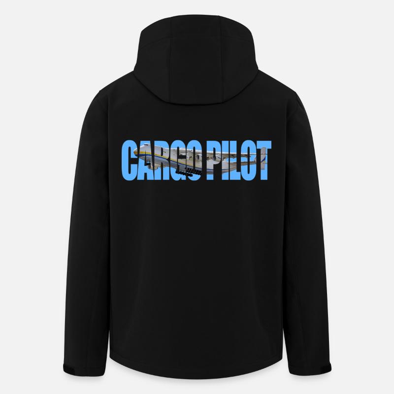 Cargo pilot An-225 - Men’s Recycled Softshell Jacket by Stanley/Stella - black