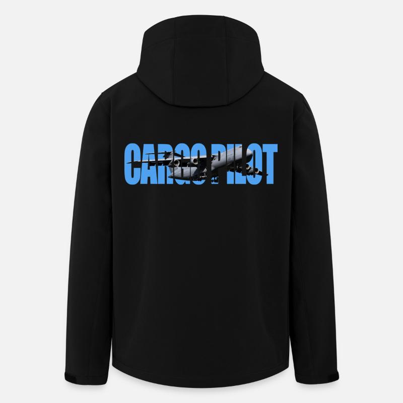 Cargo pilot C-5 - Recycelte Männer Softshell-Jacke von Stanley/Stella - Schwarz