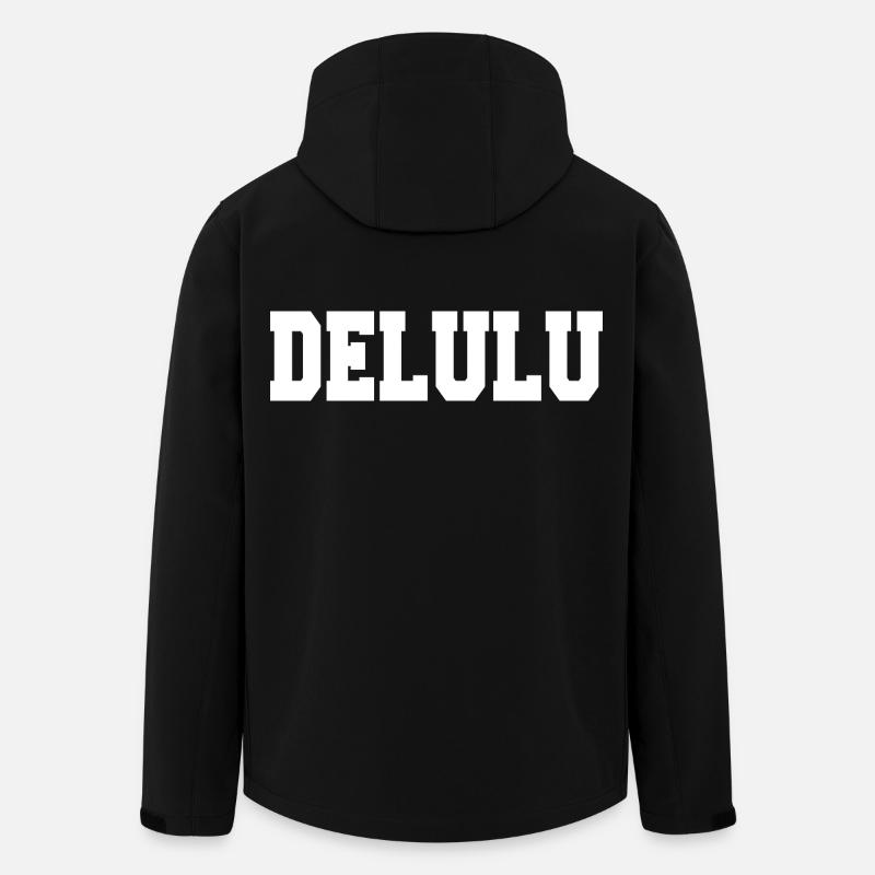 delulu - Recycelte Männer Softshell-Jacke von Stanley/Stella - Schwarz