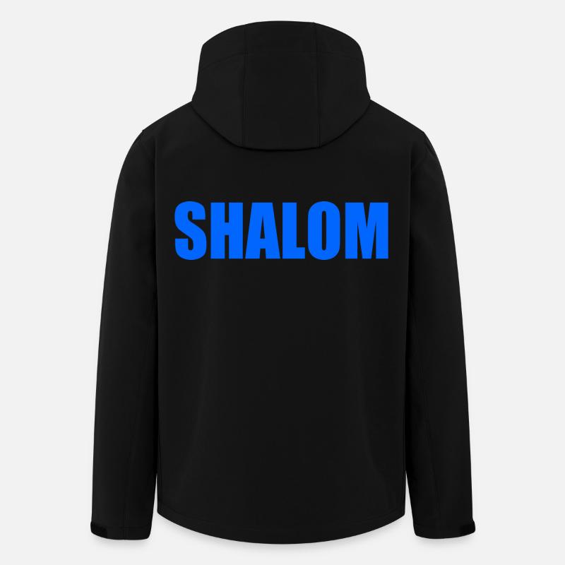 Shalom - Recycelte Männer Softshell-Jacke von Stanley/Stella - Schwarz