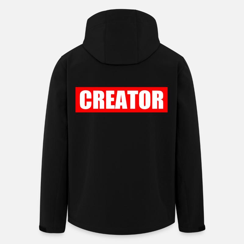 Creator - Veste softshell homme en polyester recyclé Stanley/Stella - noir