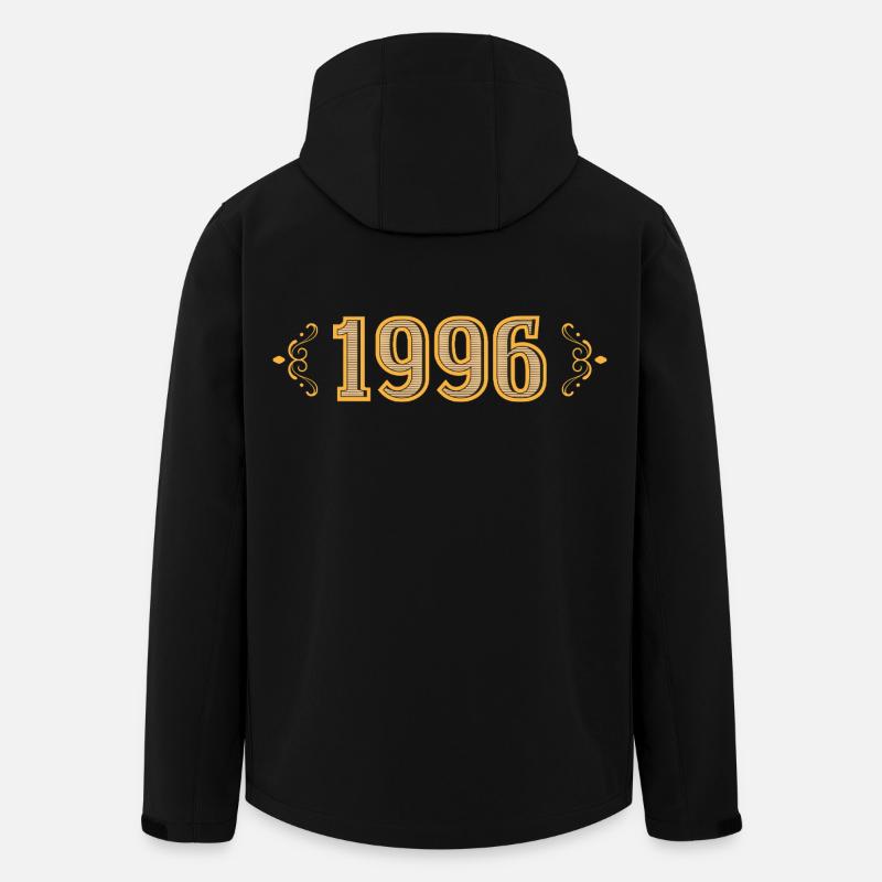 Legende seit 1996 Retro 1996 - Recycelte Männer Softshell-Jacke von Stanley/Stella - Schwarz