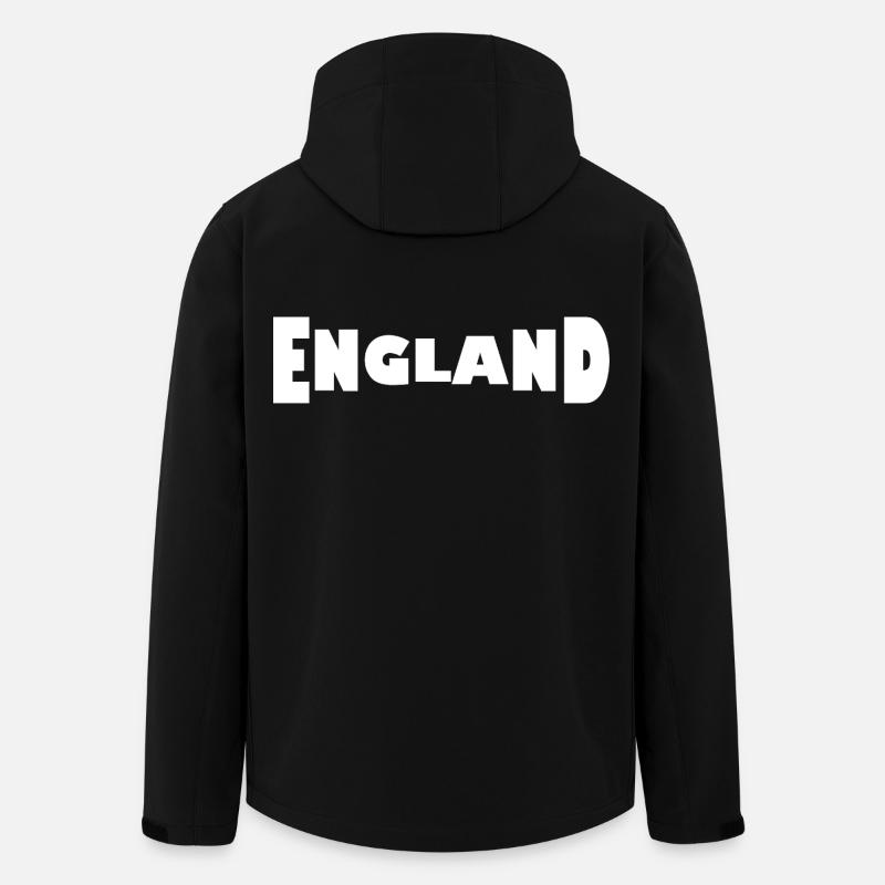 England - Recycelte Männer Softshell-Jacke von Stanley/Stella - Schwarz