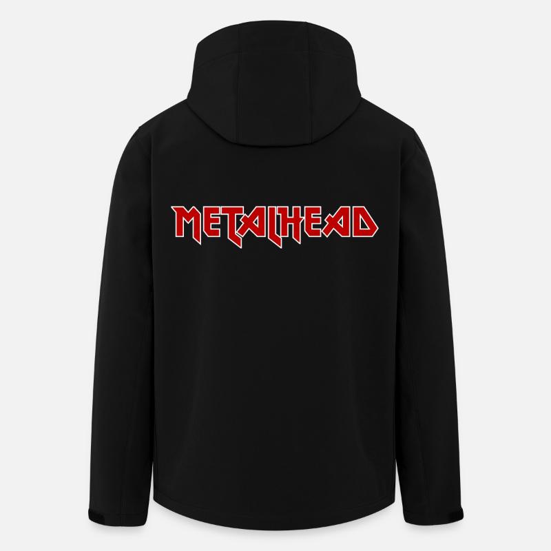 Metalhead - Recycelte Männer Softshell-Jacke von Stanley/Stella - Schwarz