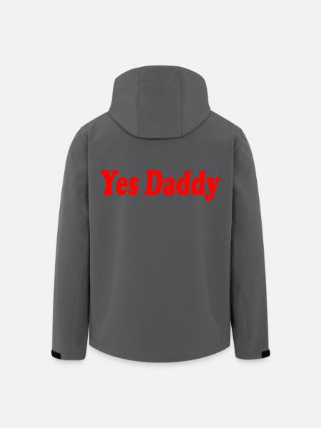 Yes daddy - Men’s Recycled Softshell Jacket by Stanley/Stella - black