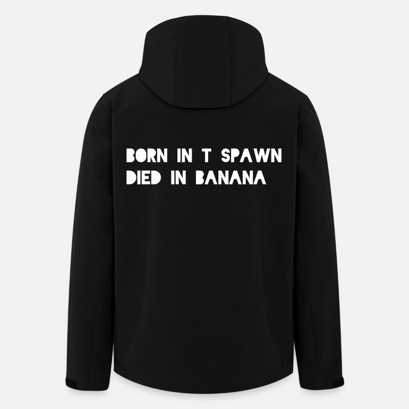 CS2_Born_in_T_Spawn - Veste softshell homme en polyester recyclé Stanley/Stella - noir