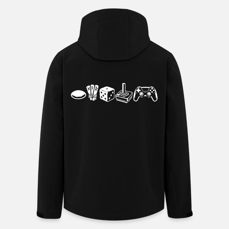 Controller Evolution | Gamer - Recycelte Männer Softshell-Jacke von Stanley/Stella - Schwarz