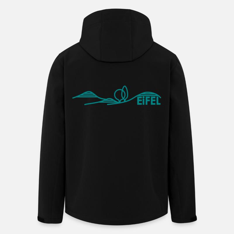 EiFEL - Recycelte Männer Softshell-Jacke Discoverer von Stanley/Stella - Schwarz