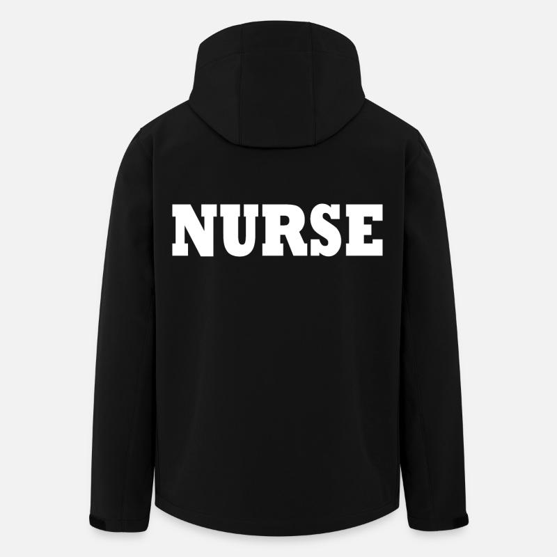 Nurse - Men’s Recycled Softshell Jacket by Stanley/Stella - black
