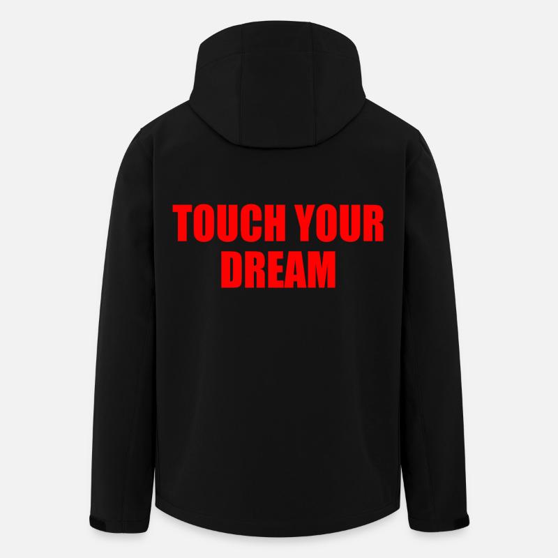 touch you dream - Recycelte Männer Softshell-Jacke von Stanley/Stella - Schwarz