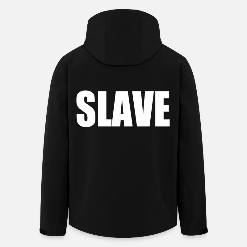Slave - Men’s Recycled Softshell Jacket by Stanley/Stella - black
