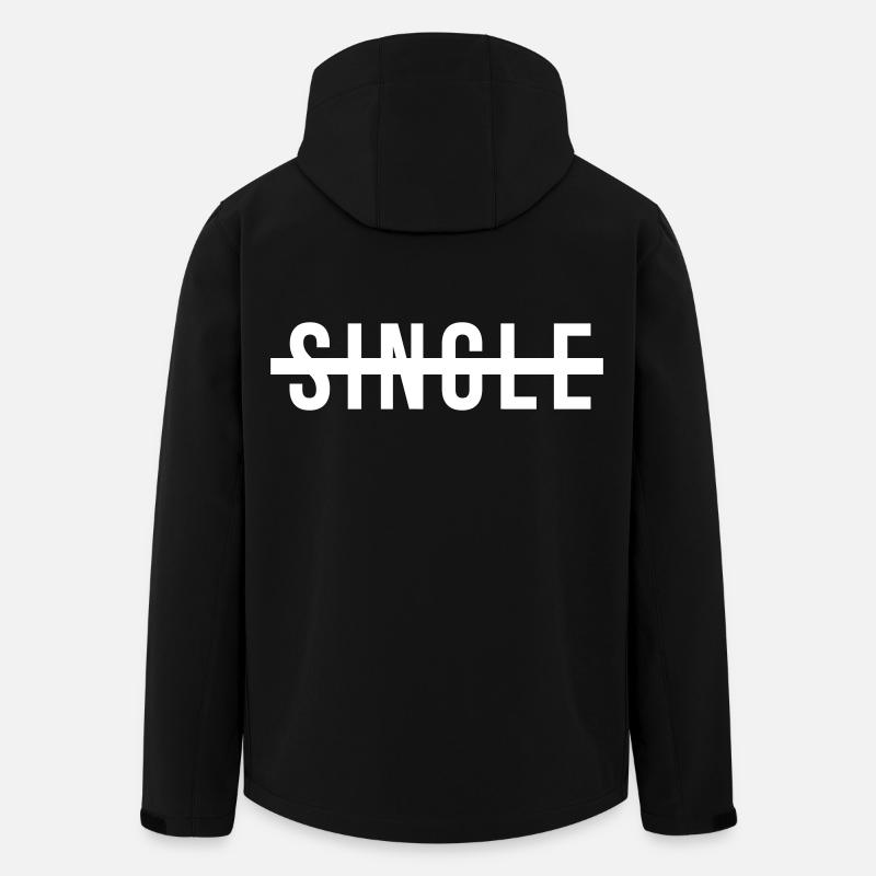 No single statement - Men’s Recycled Softshell Jacket by Stanley/Stella - black