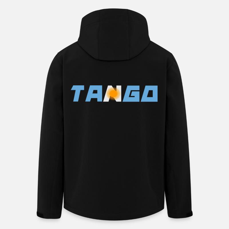Tango - Veste softshell homme en polyester recyclé Stanley/Stella - noir