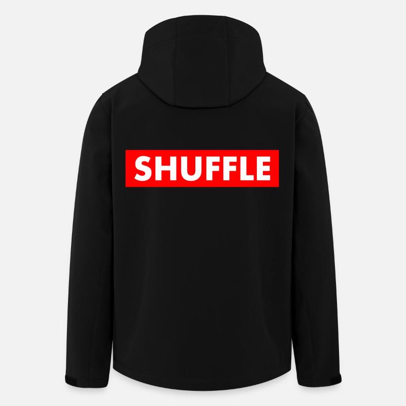 shuffle - Veste softshell homme en polyester recyclé Stanley/Stella - noir
