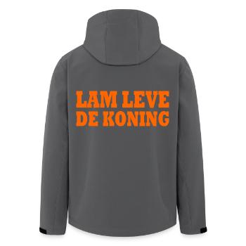 lam leve de koning - Veste softshell homme en polyester recyclé Stanley/Stella - noir - Dos - AI Model Male 185 light (185cm)