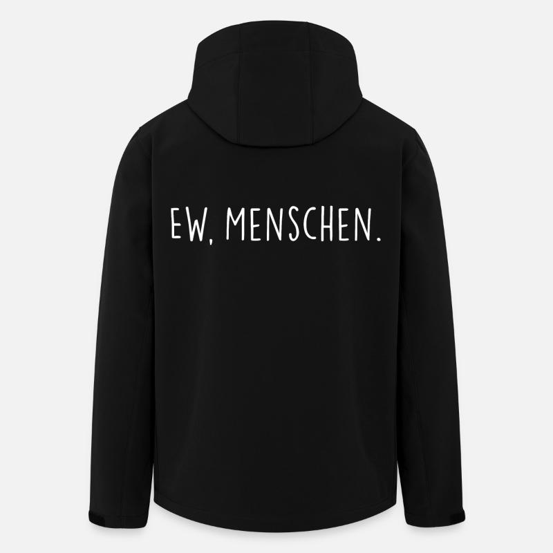 ew menschen - Recycelte Männer Softshell-Jacke von Stanley/Stella - Schwarz