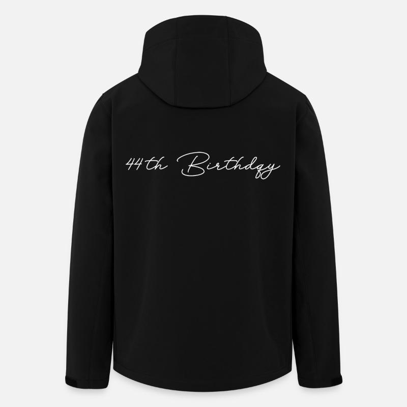44e anniversaire - Veste softshell homme en polyester recyclé Stanley/Stella - noir