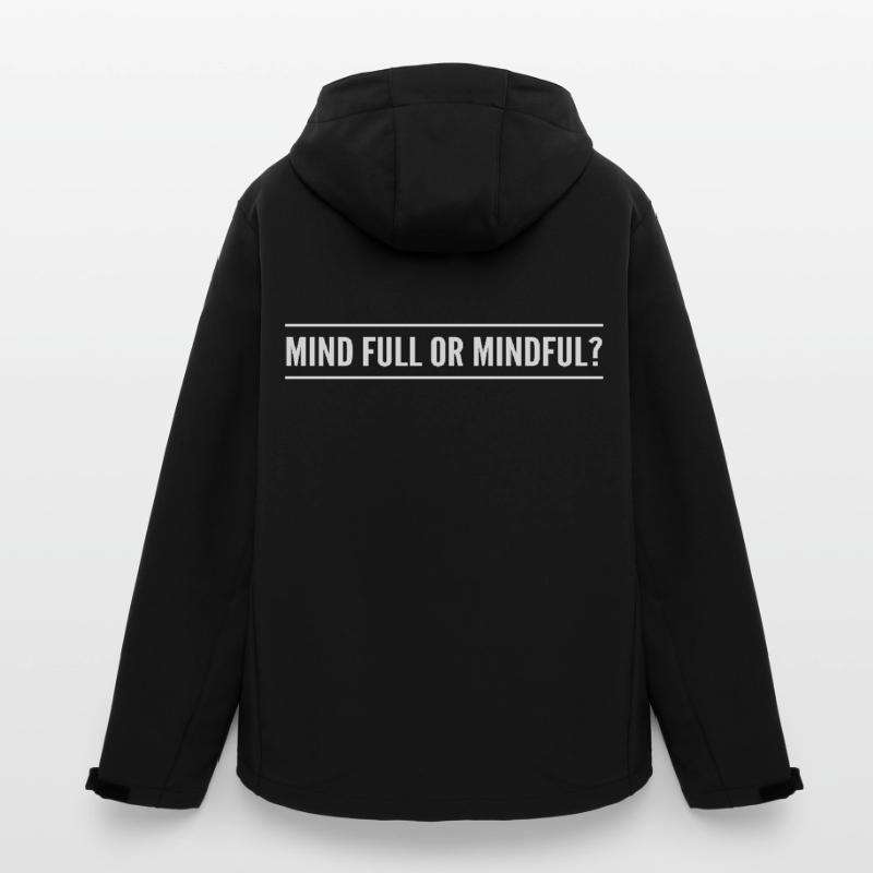 Geistig voll oder achtsam? Recycelte Männer Softshell-Jacke von Stanley/Stella