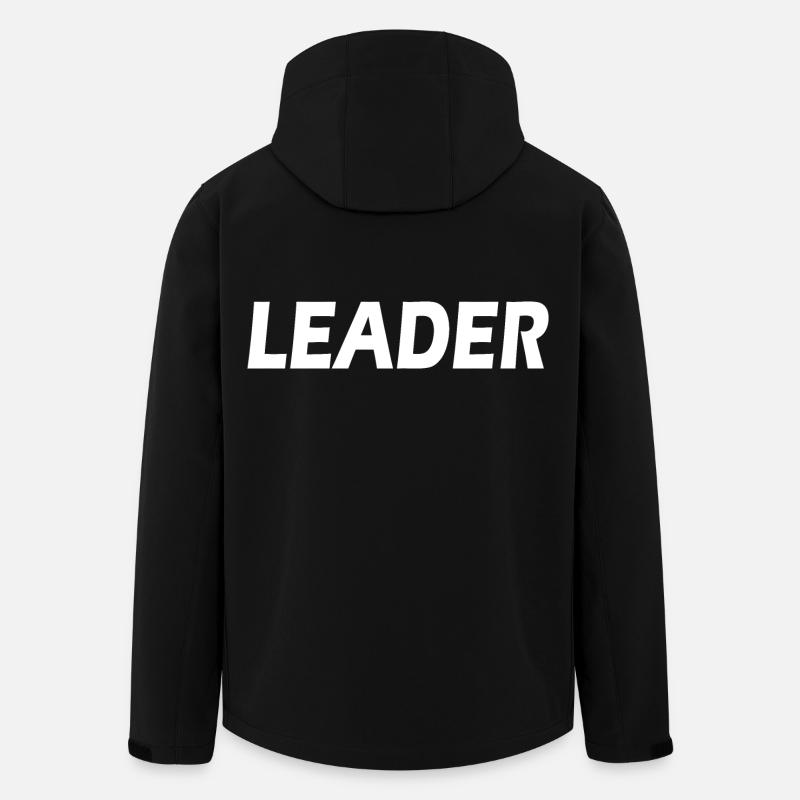 Leader - Recycelte Männer Softshell-Jacke von Stanley/Stella - Schwarz