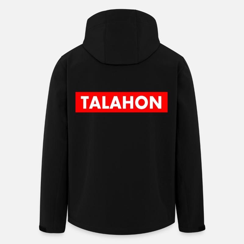 Talahon - Recycelte Männer Softshell-Jacke von Stanley/Stella - Schwarz