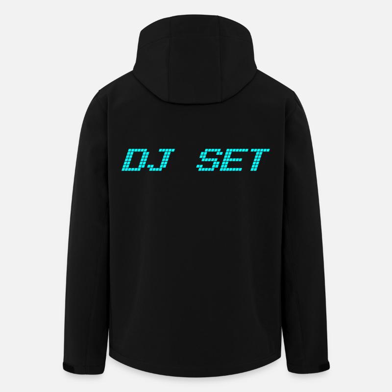 DJ SET - Recycelte Männer Softshell-Jacke von Stanley/Stella - Schwarz