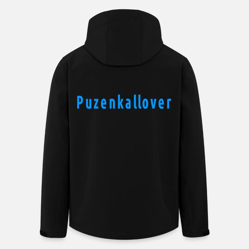 Puzenkallover - Veste softshell homme en polyester recyclé Stanley/Stella - noir