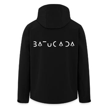 Batucada Music Culture Brésilienne Danse - Veste softshell homme en polyester recyclé Stanley/Stella - noir - Dos - AI Model Male 185 light (185cm)