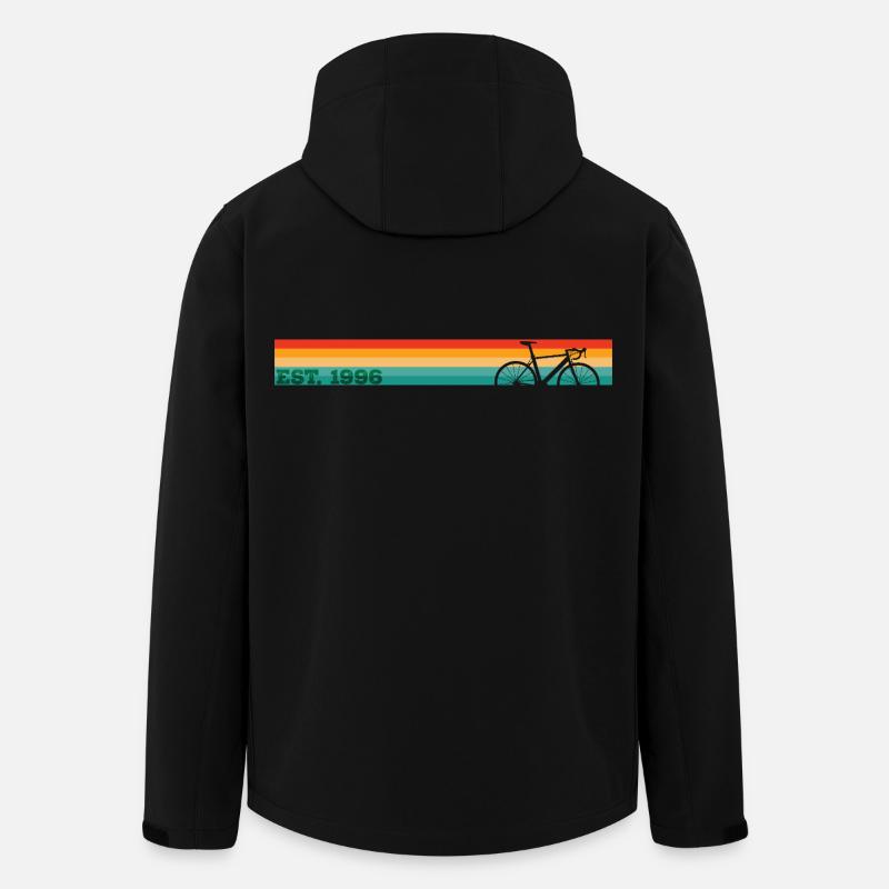 30e anniversaire du millésime 1996 - Veste softshell homme en polyester recyclé Stanley/Stella - noir