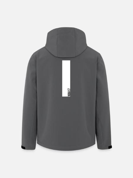 NOIA17 - Recycelte Männer Softshell-Jacke von Stanley/Stella - Schwarz