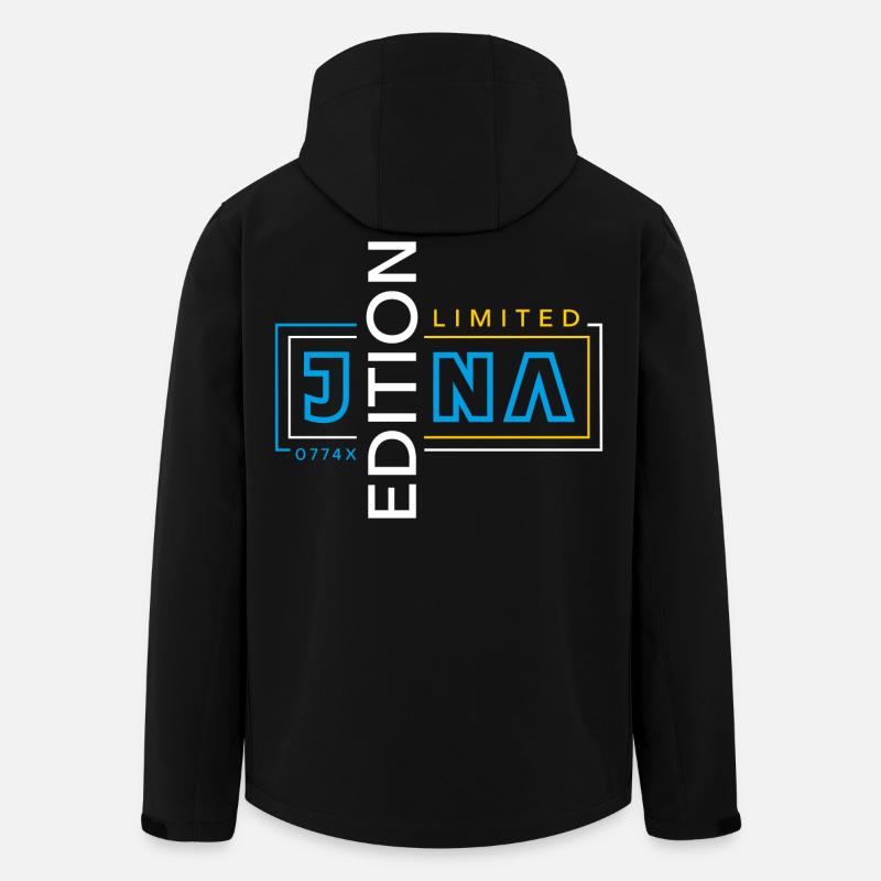 Iéna Édition Limitée - Veste softshell homme en polyester recyclé Stanley/Stella - noir