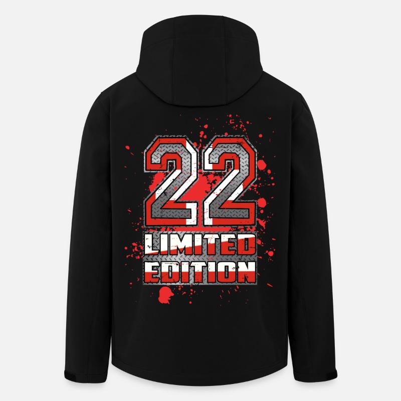 Suisse Édition Limitée 22 - Veste softshell homme en polyester recyclé Stanley/Stella - noir