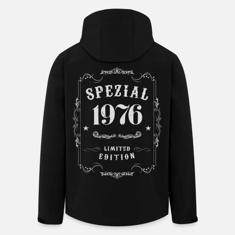 1976 Special Limited Edition - Men’s Recycled Softshell Jacket by Stanley/Stella - black
