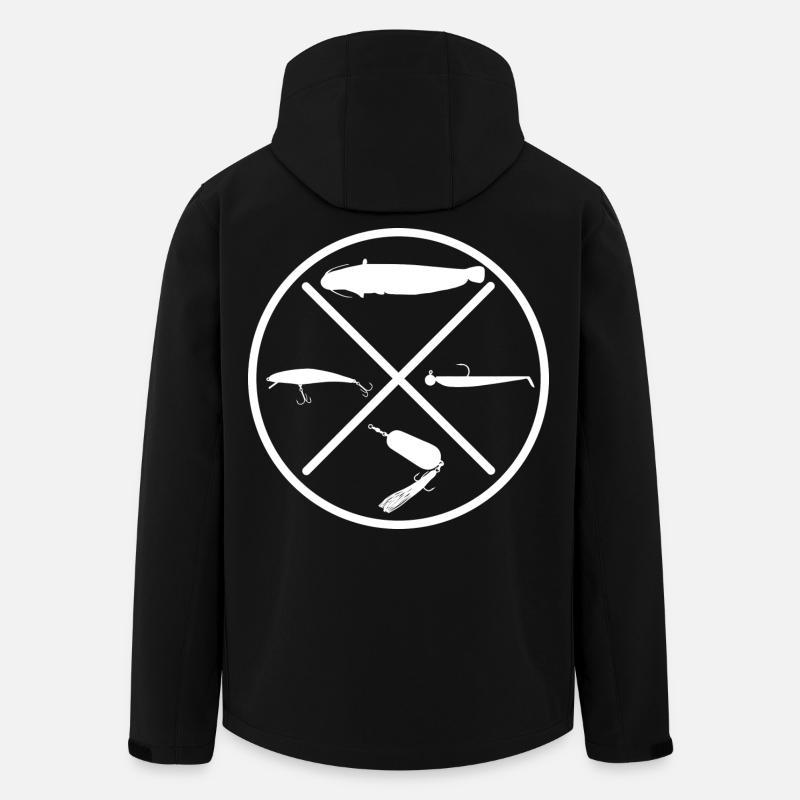 Catfish - Men’s Recycled Softshell Jacket by Stanley/Stella - black