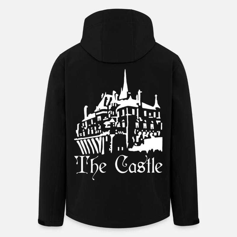 The White Castle - Men’s Recycled Softshell Jacket by Stanley/Stella - black
