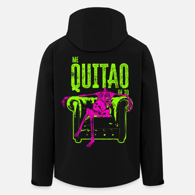 I quit everything - Men’s Recycled Softshell Jacket by Stanley/Stella - black