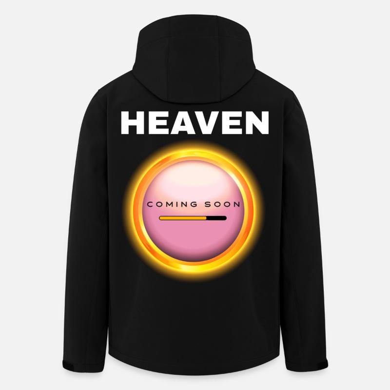 Le paradis bientôt - Veste softshell homme en polyester recyclé Stanley/Stella - noir