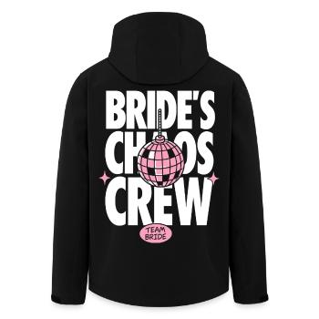 L’équipe du Chaos de la Mariée - Veste softshell homme en polyester recyclé Stanley/Stella - noir - Dos - AI Model Male 185 light (185cm)