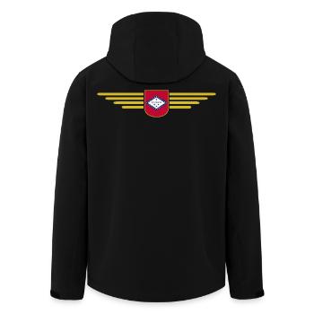 Arkansas Fan T-Shirt – Nature & Culture - Men’s Recycled Softshell Jacket by Stanley/Stella - black - Back - AI Model Male 185 light (185cm)