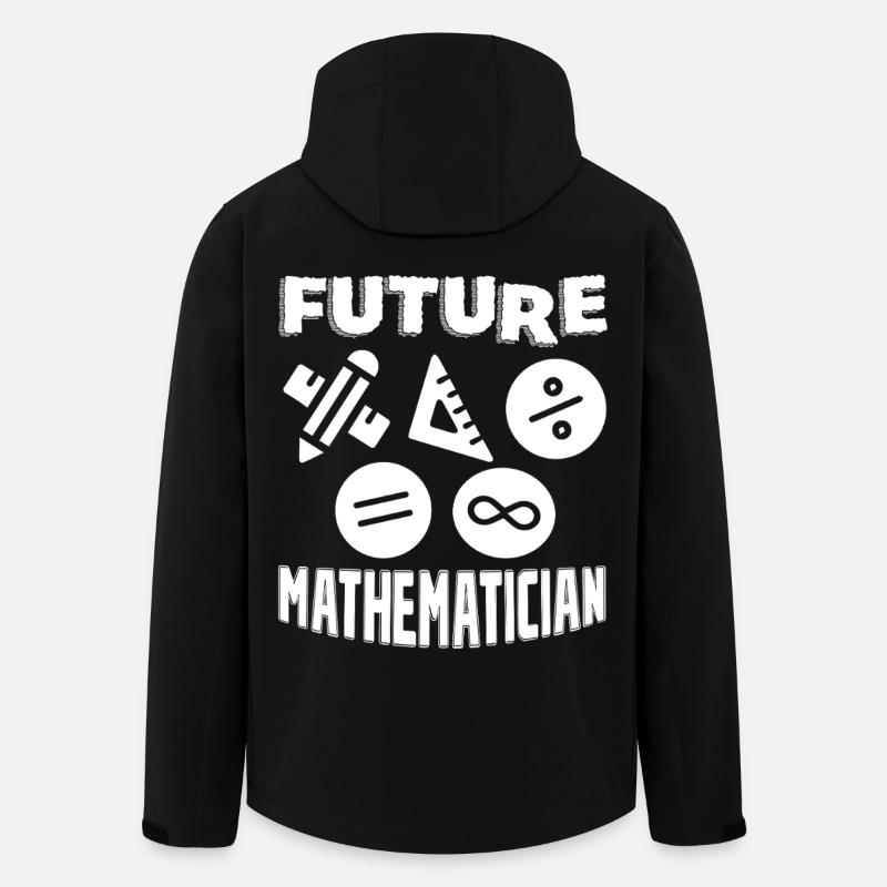 Mathematician Future Mathematician - Men’s Recycled Softshell Jacket by Stanley/Stella - black