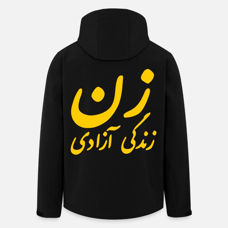 Women life freedom - Veste softshell homme en polyester recyclé Stanley/Stella - noir