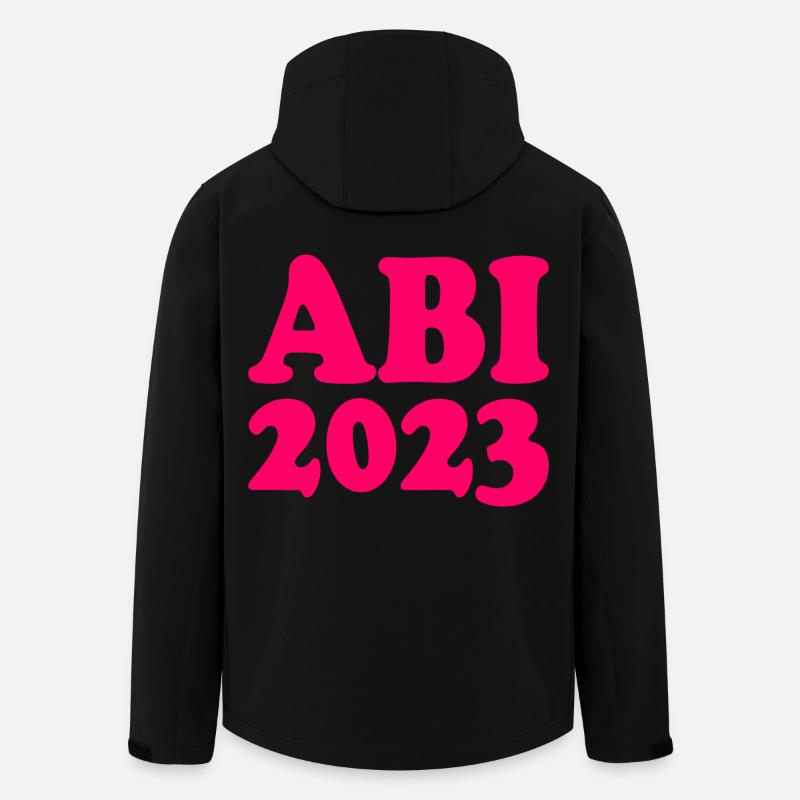 Abi 2023 - Recycelte Männer Softshell-Jacke von Stanley/Stella - Schwarz