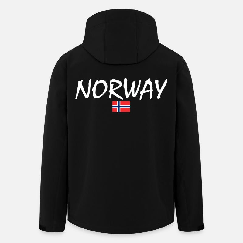 Norway - Men’s Recycled Softshell Jacket by Stanley/Stella - black
